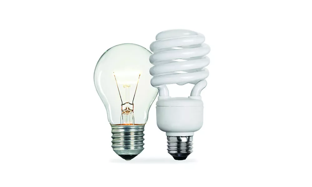 Photo of light bulbs.