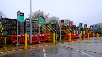 A Household Reuse and Recycling Centre.